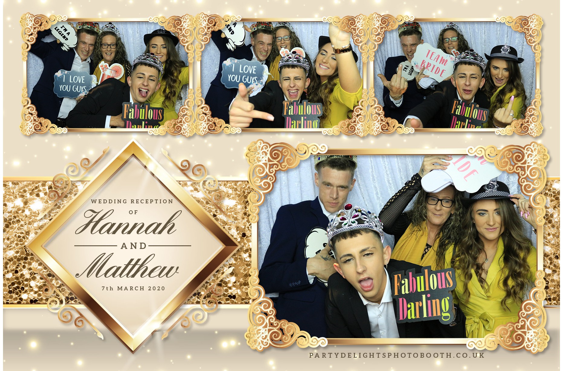 Hannah and Matt’s Wedding - Prints | View more photos from the event at gallery.partydelightsphotobooth.co.uk/u/PartyDelightsPhotoBooth/Hannah-and-Matt’s-Wedding-Prints